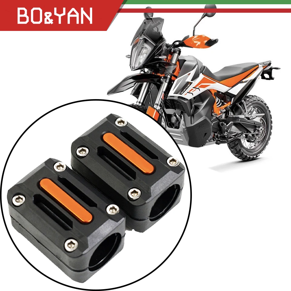 

For ktm Duke 790 Adventure 790 DUKE/ADV All Year Motorcycle with 22mm 25mm 28mm Engine Bumper Protection Decorative Block