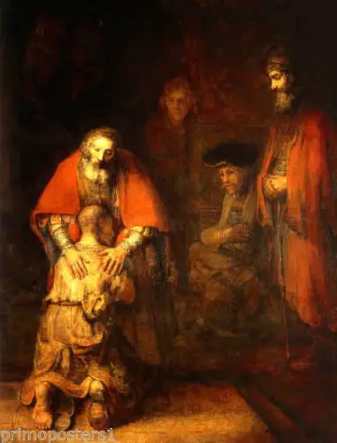 

Return Of The Prodigal Son Religion Painting Oil On Canvas Wall Decoration For Home Office