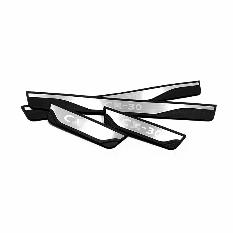 Накладка на корпус Защита для автомобиля Стайлинг Аксессуары 4 шт. нержавеющая