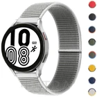Ремешок нейлоновый для Samsung Galaxy Watch 4Classic3active 2Gear S3S2 22 мм, браслет для Huawei watch GT 2e pro, 20 мм