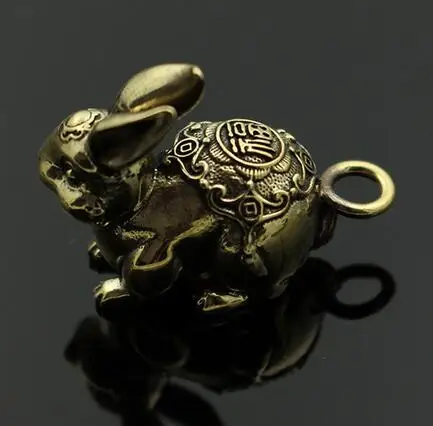 Китайская латунная резьба из чистой меди двенадцать знаков зодиака твердый