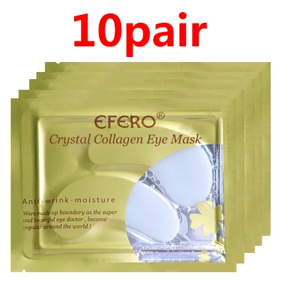 10pair style 13 10 пар, 24 к Золотая сыворотка, коллагеновая маска для глаз, маска для лица, против старения, против морщин, удаляет темные круги, мешки для глаз, гель, коллагеновая повязка на глаза - Цвет: 10pair style 13
