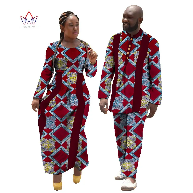 Bintarealwax Африканский принт платья для женщин в африканском стиле фут длинное