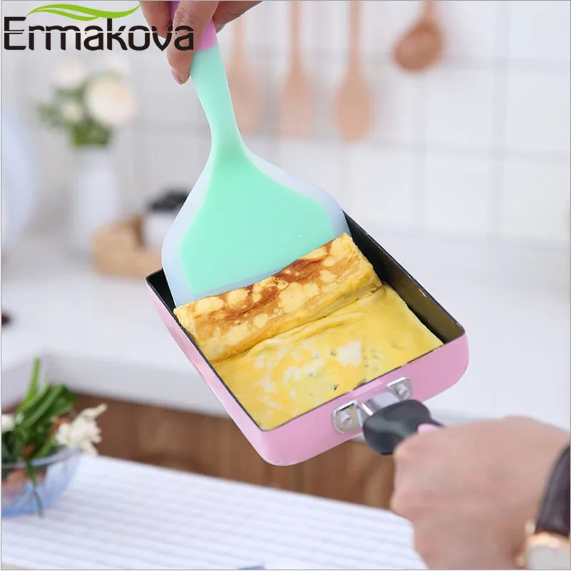 Антипригарная силиконовая лопатка для Омлетов ERMAKOVA тепловая искусственная