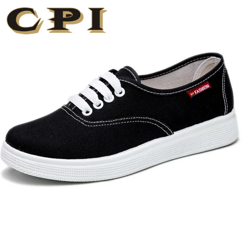 2019 Women flats classic spring/autumn fashion women's shoes round toe canvas designer sneakers zapatillas mujer Y1-98 | Обувь