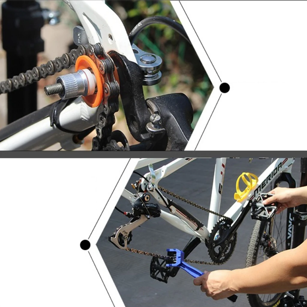 

Bike Chain Holder Keeper Sleeping Dummy Hub Trough Alex for Bicycle Cleaning Tool