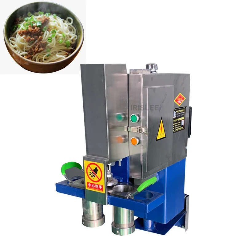 

Electric Stainless steel Pasta Maker Automatic Noodle Pressing Machine Commercial Spaghetti Dough Cutter