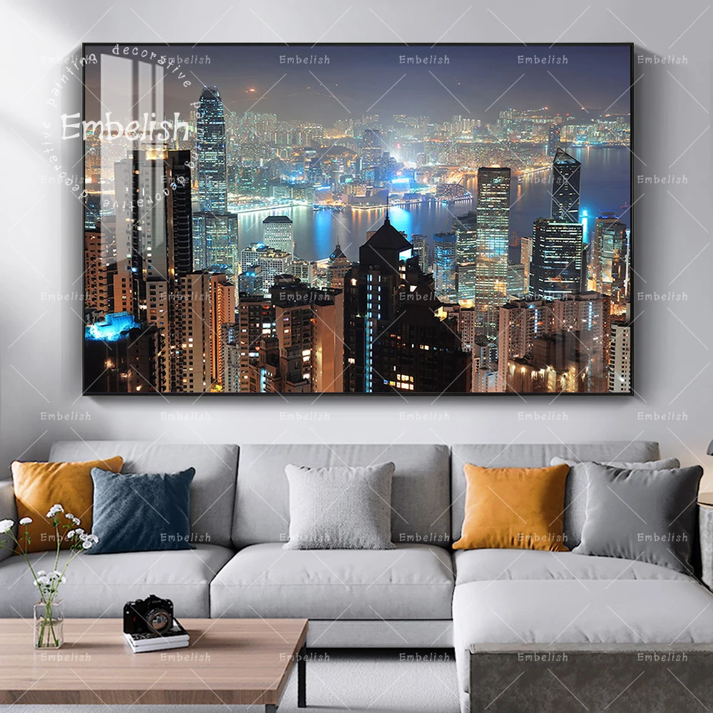 

1 Pieces Beautiful New York City Landscape HD Print Canvas Paintings For Living Room Modern Home Decor Posters Wall Art Pictures