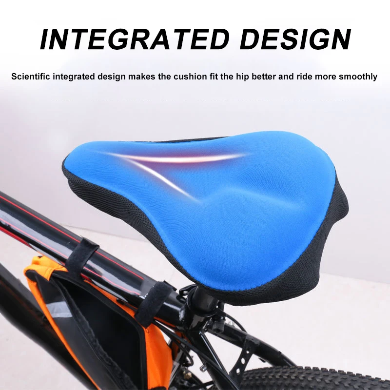 

Ультра-мягкий силиконовый гелевая накладка на велосипедное седло, утолщенное удобное сиденье для горного велосипеда MC889