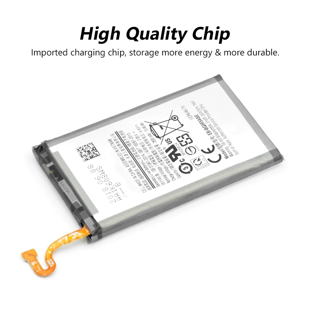 EB BG965ABE литиевая запасная батарея для телефона Samsung Galaxy S9 + Plus G965F SM G965 / G9650 3500mah