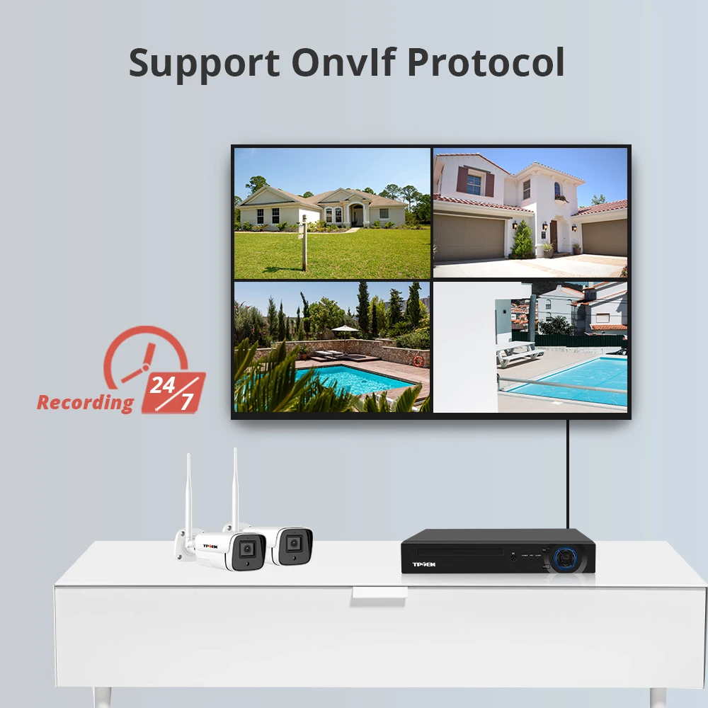 IP-камера видеонаблюдения 8 Мп 4K Wi-Fi 5 | Безопасность и защита