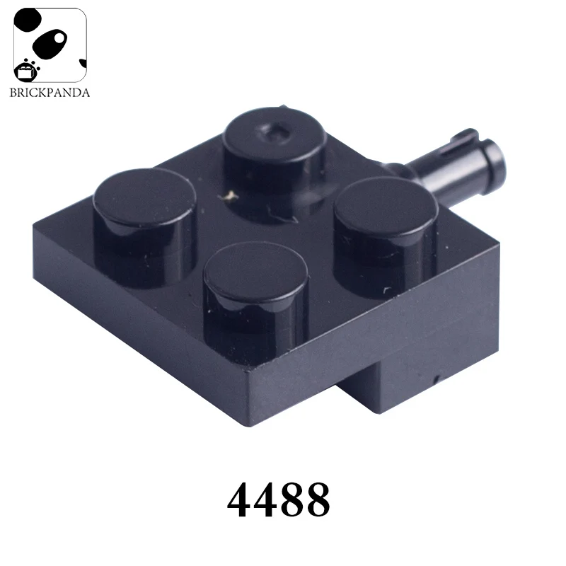 

Конструктор MOC «сделай сам», аксессуары, Специальная модифицированная пластина 2x2 с держателем колеса, совместимая с деталями, детские игру...