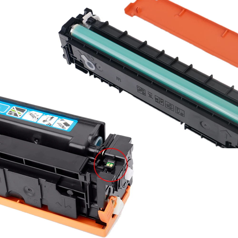 Картридж с тонером для принтера hp 203A CF540A 540a картридж HP LaserJe Pro M254nw M254dw MFP M281fdw M281fdn