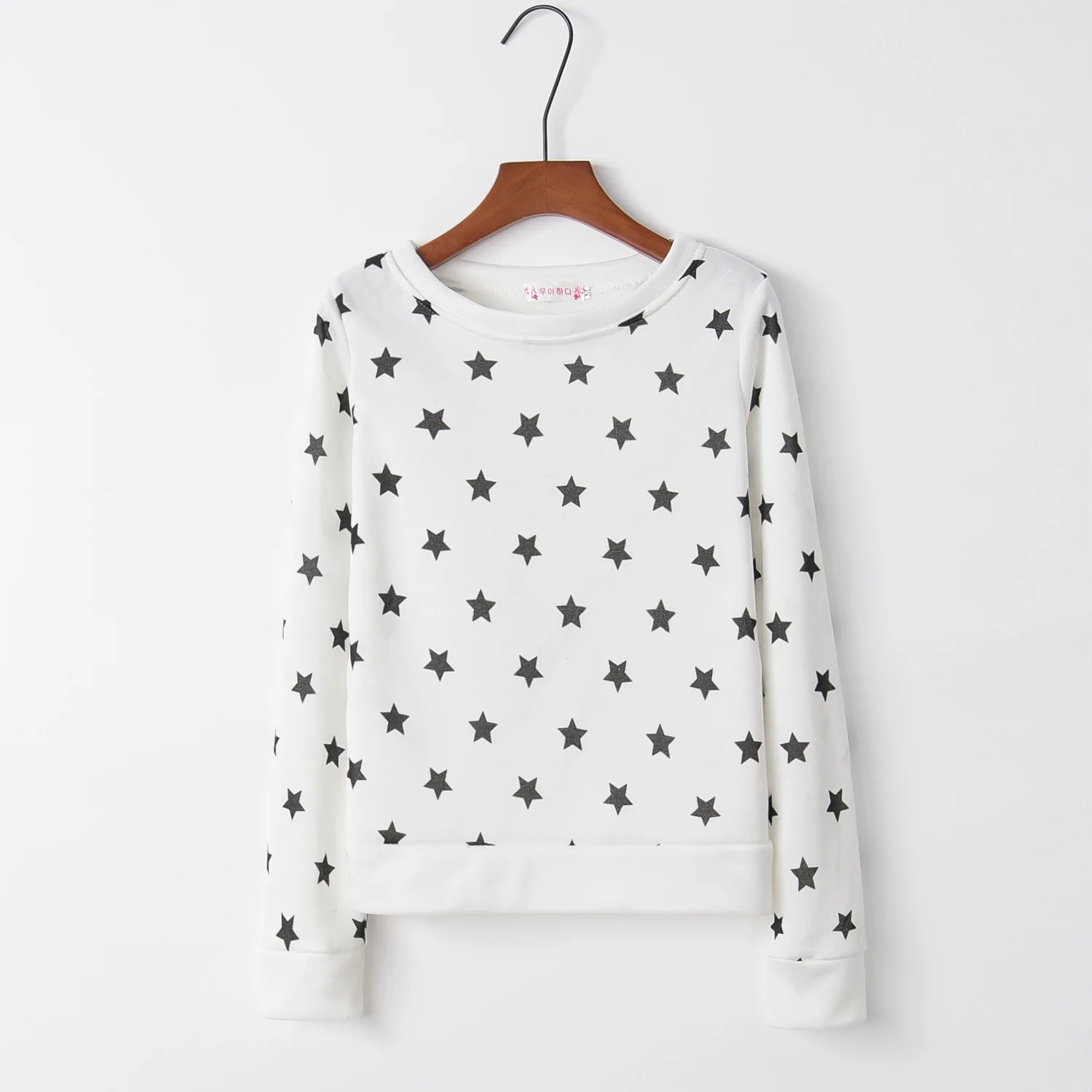 Stars Pink Cute 2022 New Design Hot Sale Hoodies Sweatshirts Women Casual Kawaii Harajuku Sweat Girls European Tops Korean