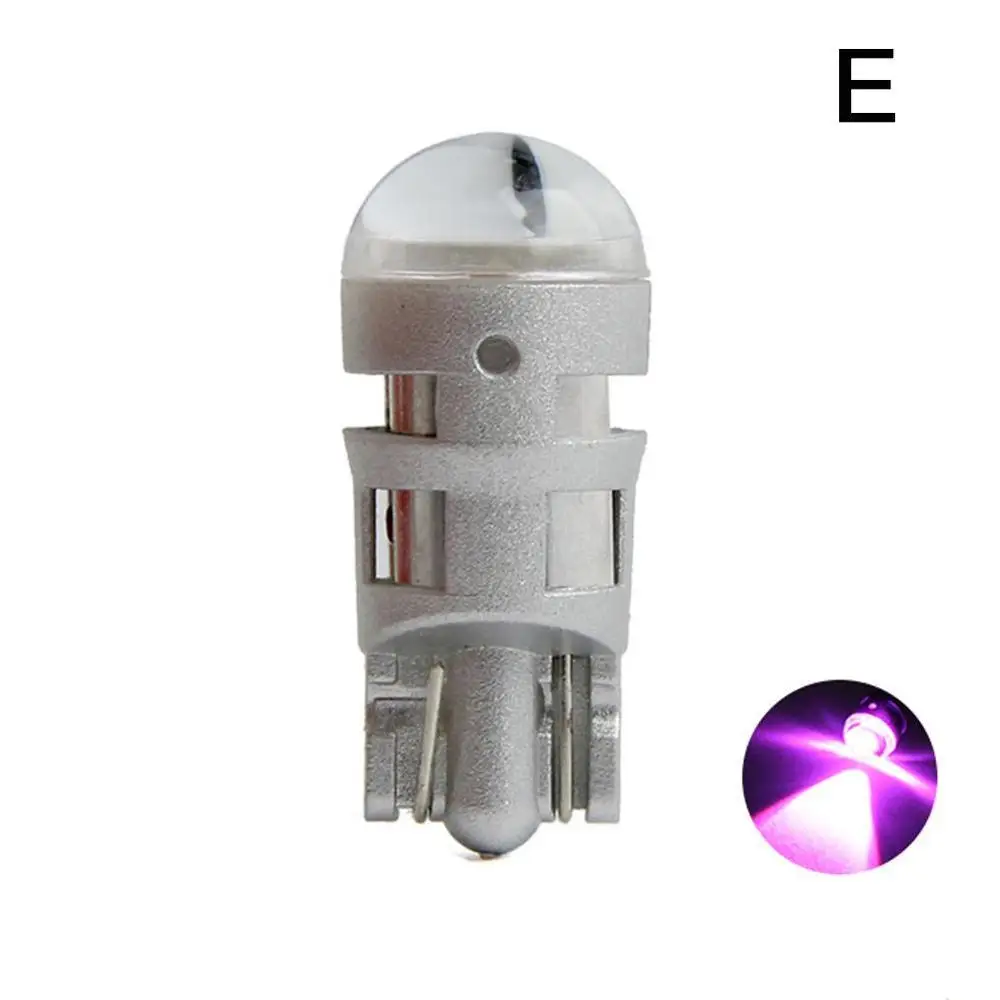 Розовый 2 шт w5w светодиодный T10 Светодиодный лампочки Canbus 30301 SMD 3014 для Стоянкы Автомобилей Автомобиля сигнальный фонарь, интерьерная карта Потолочные плафоны дневные ходовые огни 12V Белый Амер яркий - Испускаемый цвет: Розовый