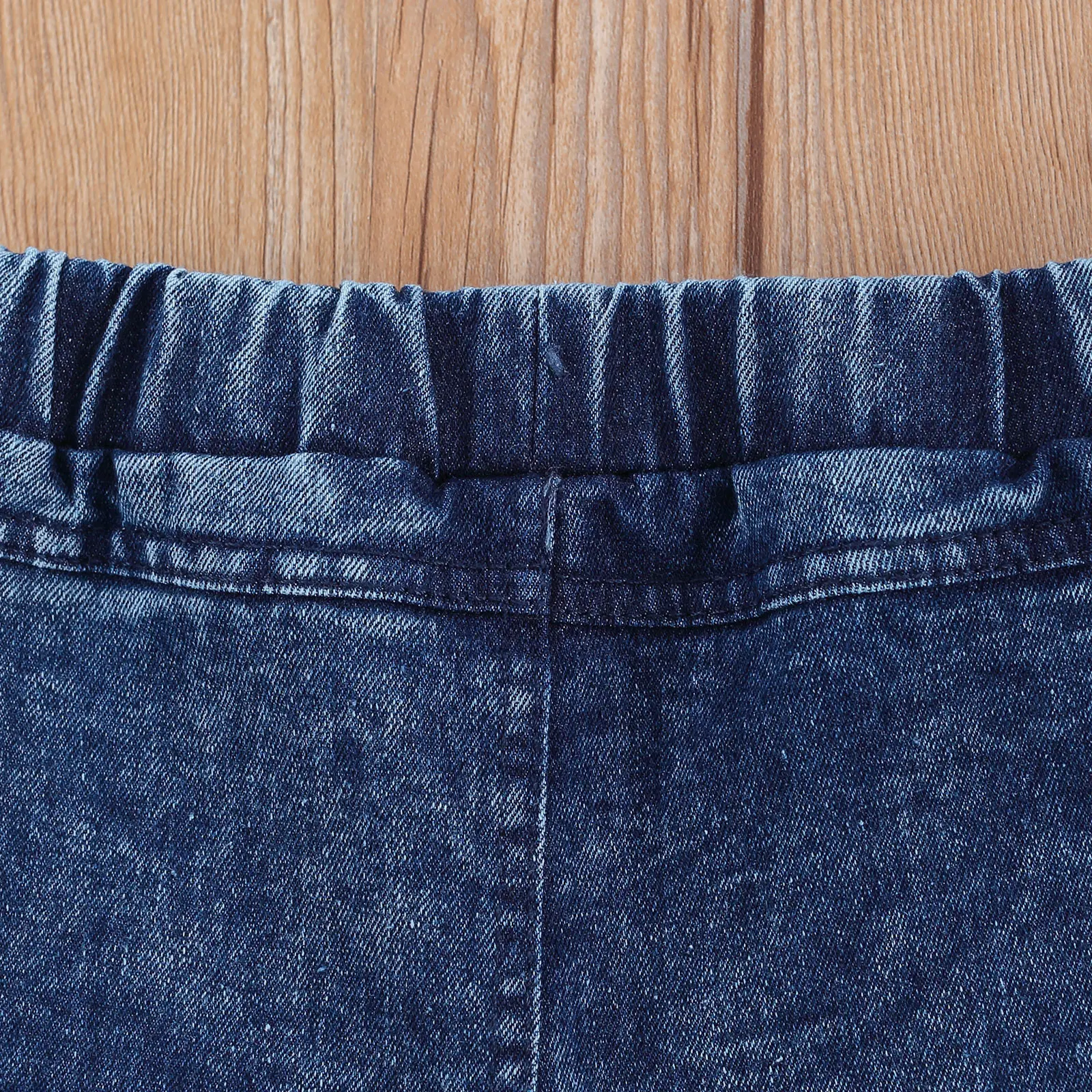 Одежда для маленьких девочек расклешенные джинсы брюки детей ясельного возраста