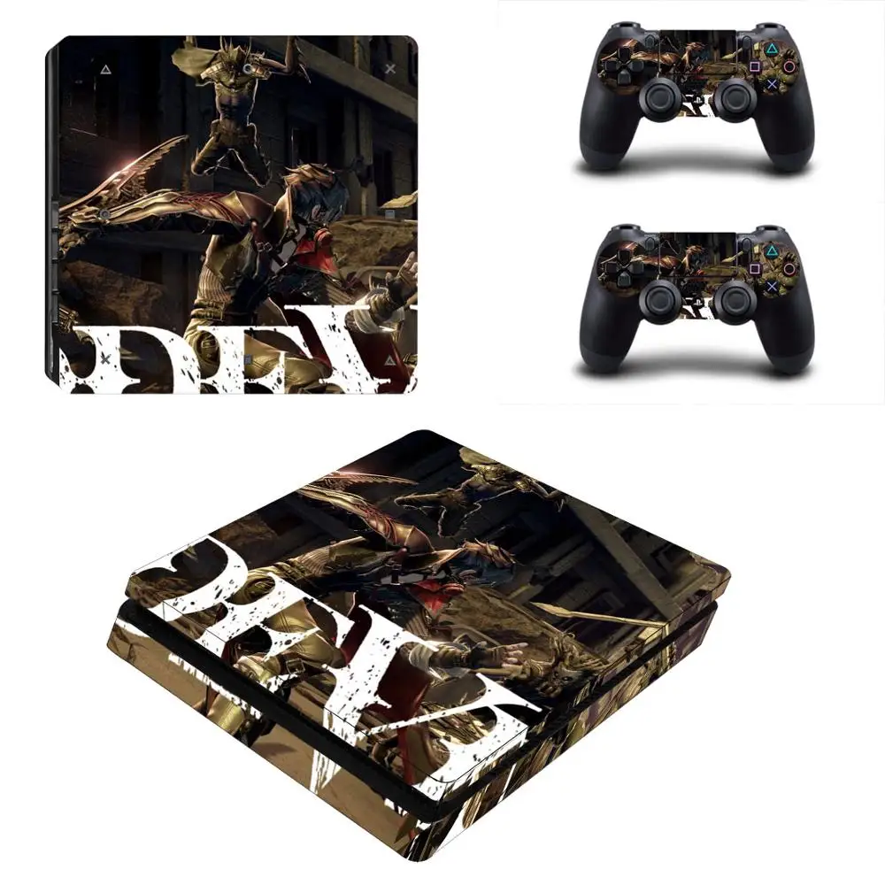 Виниловая наклейка с кодовым рисунком для PS4 Slim Skin Playstation 4 DualShock консоль и