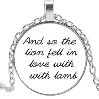 twilight edward cullen quotes necklace to make lion fall in love with lamb