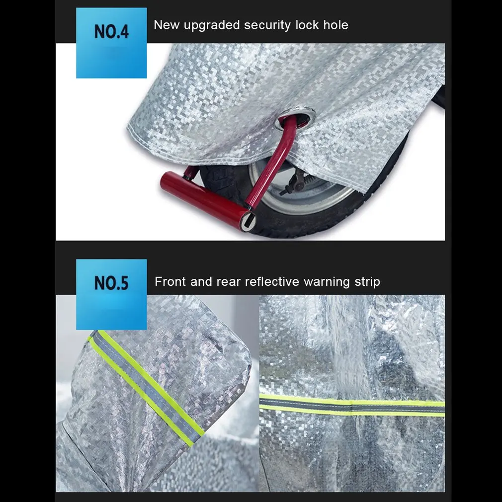 Чехол для скутера мотоцикла защита от солнца и дождя чехол батареи электромобиля