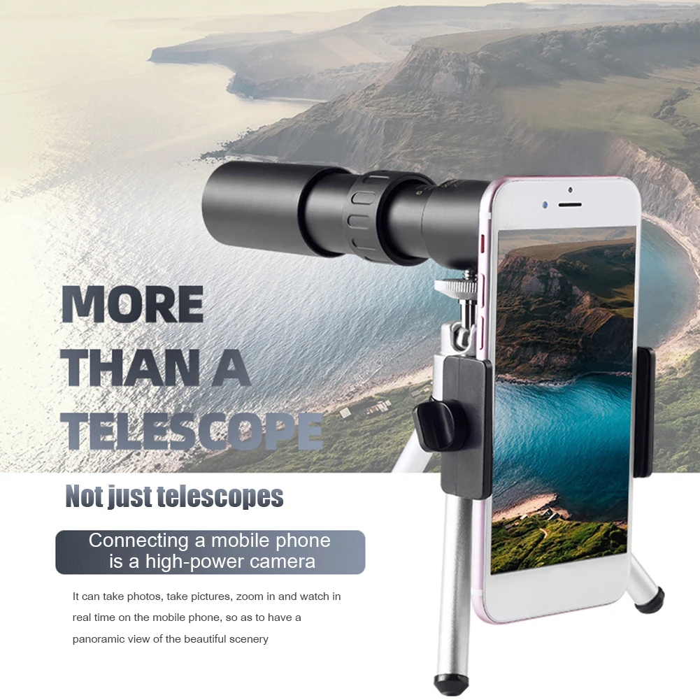 

Монокулярный телескоп HD 10-300x25 мм, профессиональный зум-объектив BAK4, ночное видение, для наружного применения, путешествий, кемпинга, охоты