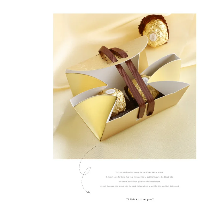 Свадебные сувениры и подарки бумажная коробка для конфет будущей матери Ferrero Rock