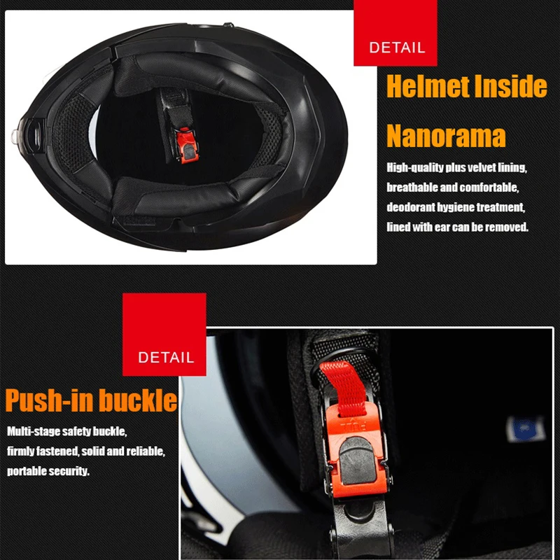 Мотоциклетные защитные шлемы GXT для мотоциклистов мотоциклетные шлем с двойными