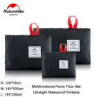 NatureHike 20D Двухстороннее покрытие силиконовая клетчатая ткань Водонепроницаемая многофункциональсветильник Складная уличная пикника лагеря коврик