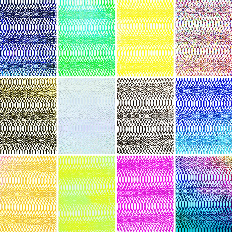 12 шт. стеклянные наклейки для ногтей | Красота и здоровье