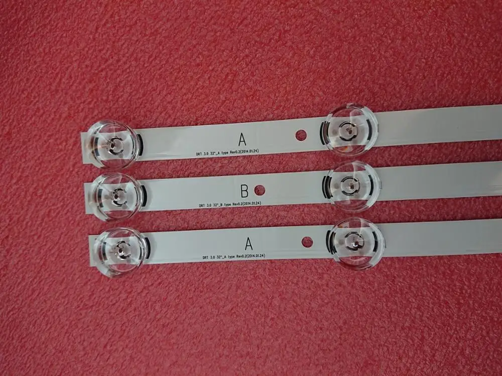 Новинка 3 шт. светодиодный фонарь для LG UOT LGIT A B innotek DRT 3,0 3" A B 6916l-1974A 1975A 6916l-2223A 2224A 6916L-2406A 2407A