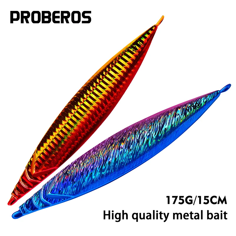 PROBEROS 7 шт. джиг приманка для рыбалки рыба 175 г/15 см металлическая искусственная