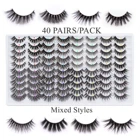 8203040 пар, объемные ресницы из норки