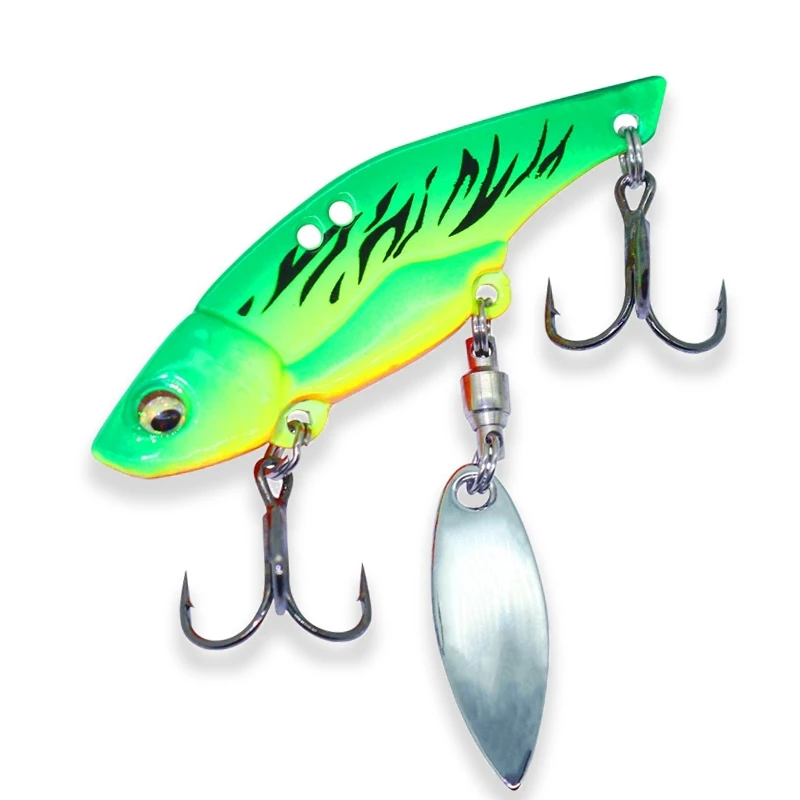 

Рыболовные приманки, металлические блестки, 11 г/15 г, искусственная приманка, шумовая блестящая перо, тройной крючок, вращающиеся рыболовные ...