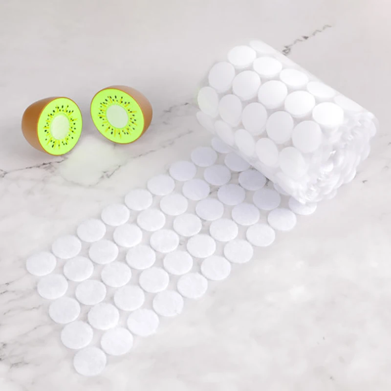 450 Pairs Hook Loop Stick On Coins Dots Self Adhesive Round Pads Craft Tape K802 | Дом и сад