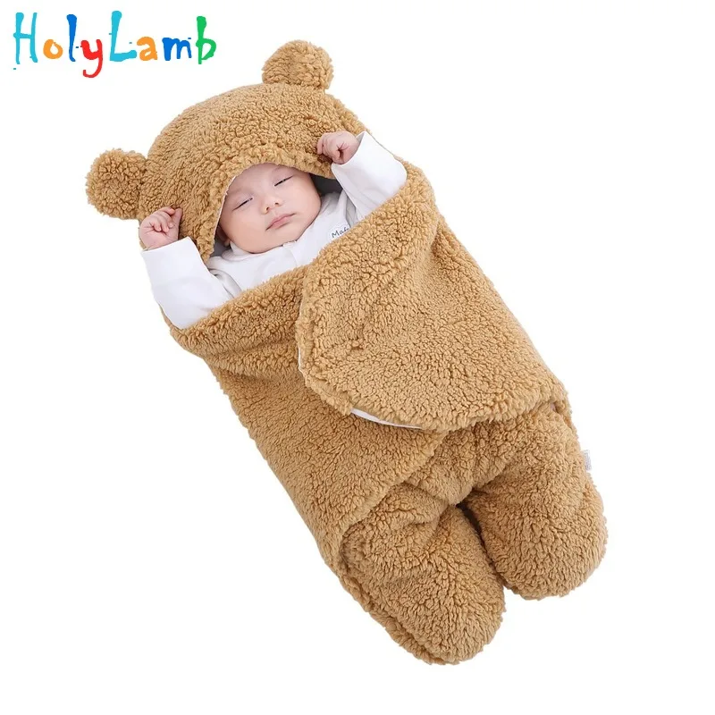 

Симпатичное мультяшное Пеленальное Одеяло для младенцев спальный мешок для новорожденных 0-6 месяцев пеленка хлопковое детское одеяло постельное белье