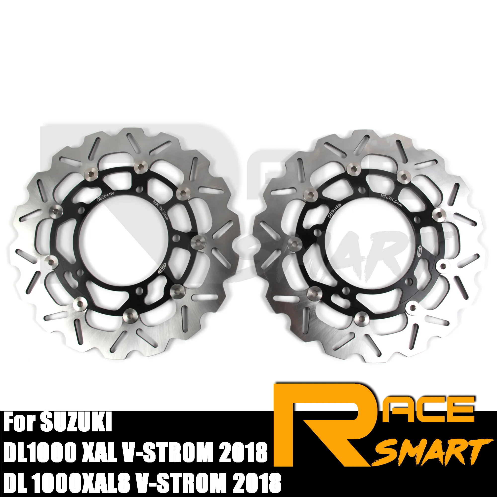 Мотоциклы с ЧПУ плавающие передние тормозные диски Дисковые Диски для SUZUKI DL1000 XAL V