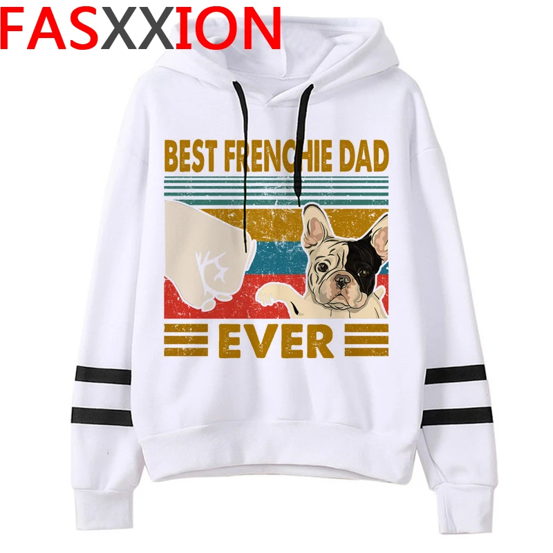 

French Bulldog hoodies female Korea y2k aesthetic printed streetwear women hoddies sweatshirts anime