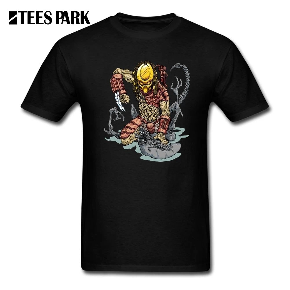 Концертные футболки инопланетяне против хищника мужские дизайнерские мужская