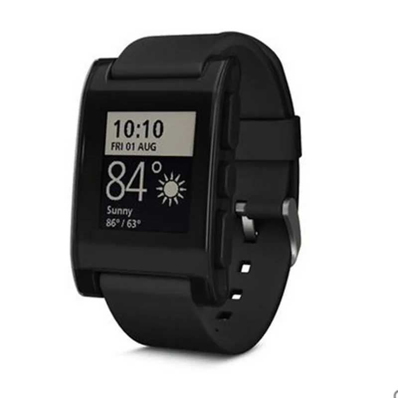 Black TTVXO для Pebble Watch многофункциональные умные часы Pebble E-paper умные часы Pebble 1 классические часы - Цвет: Black
