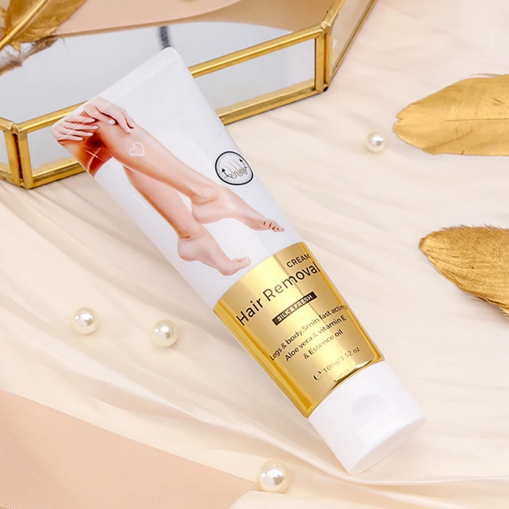

100g Non-irritating Hair Removal Depilation Cream Painless Hair Removal Cream for Body Armpit Arms Hair Gentle