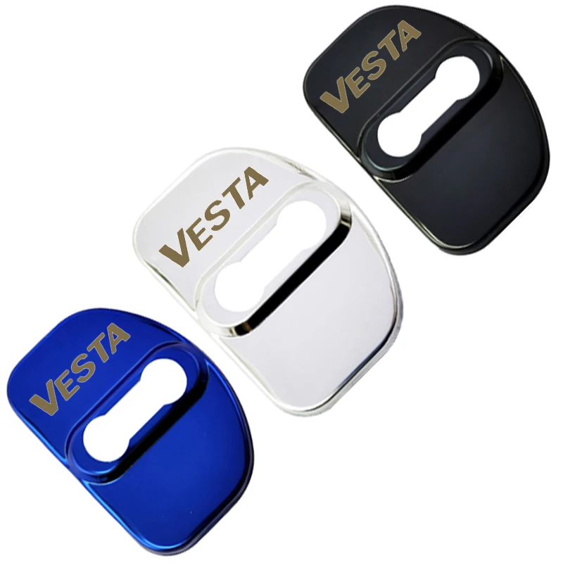 

LQY 4pcs Car Door clip cover protector car sticker interior