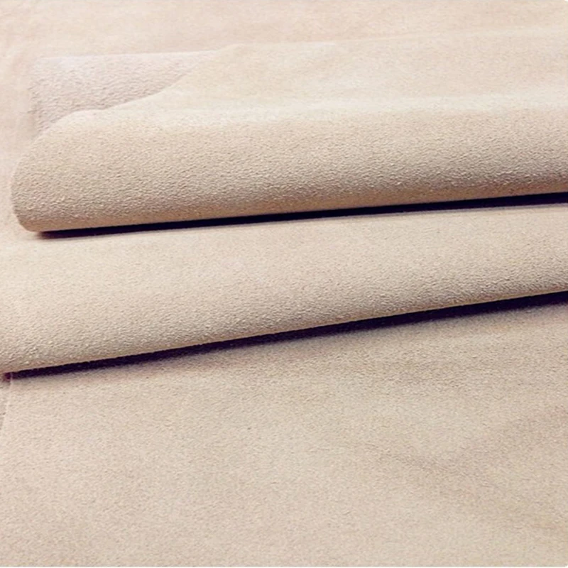 Натуральная замша коровья кожа серый мягкий износостойкий спилок Воловья