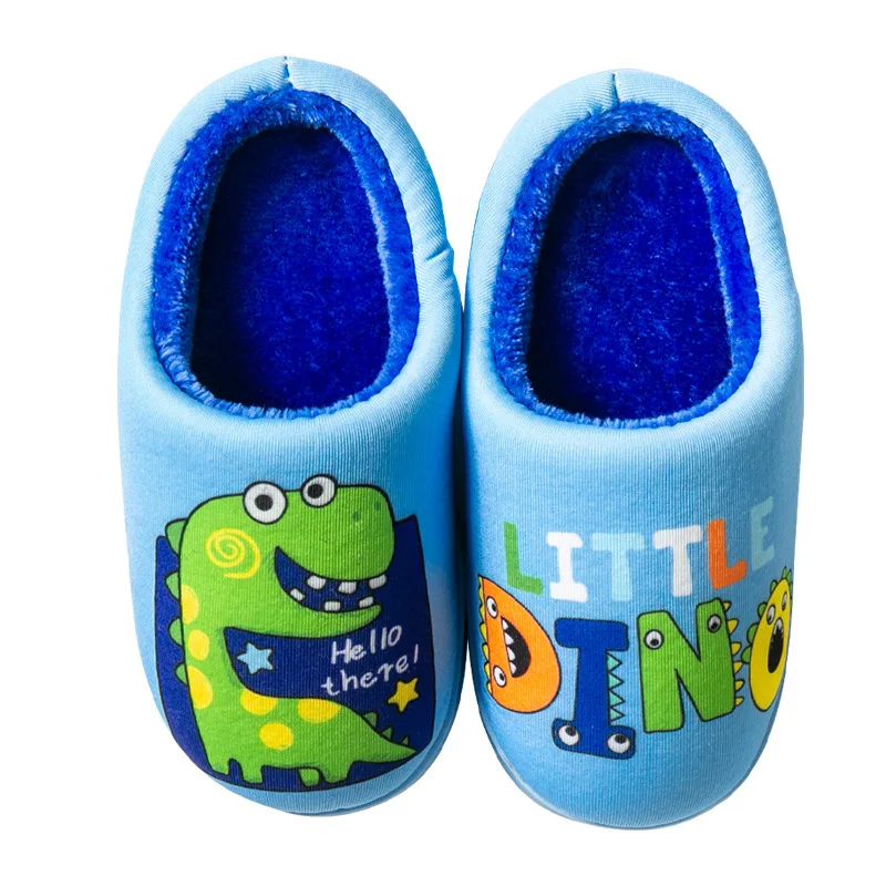 Winter Children Keep Warm Slippers Baby Shoes Girls Cotton Shoes Boys Indoor Household Children Home Cotton Slippers enlarge