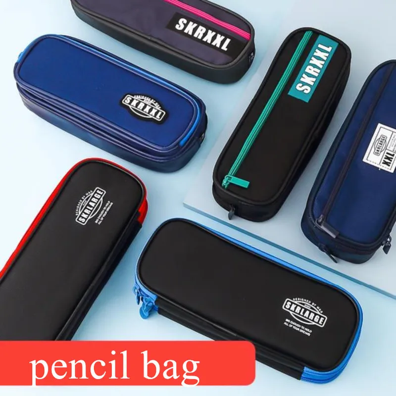 Новый студенческий пенал чехол для ручки косметическая кисть хранения сумка на