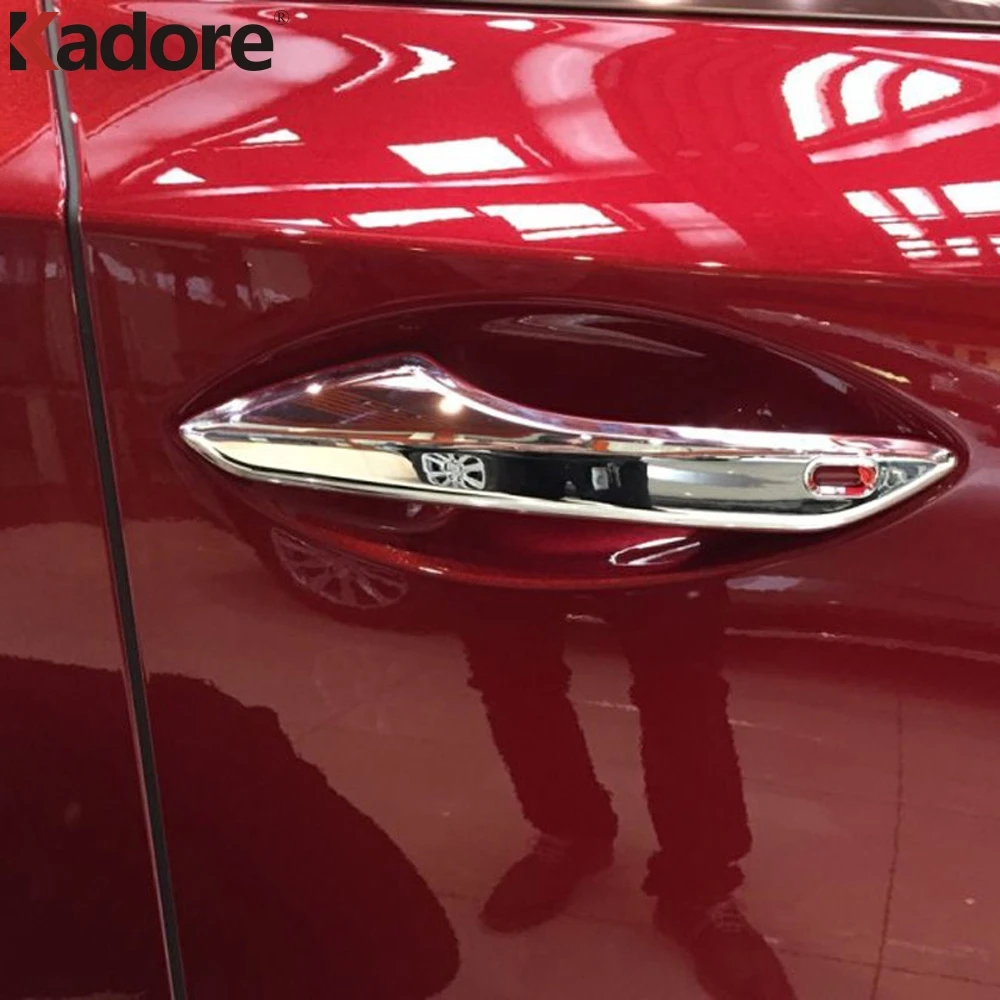 Для Lexus NX200 NX300 NX 200 300 2015 2016 ABS Хромированная боковая дверная ручка Накладка для
