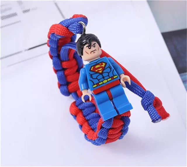 style 5 Marvel Мстители браслет железный человек Бэтмен Капитан Америка Супергерои строительные игрушки Фигурки дети подарок на день рождения - Цвет: style 5