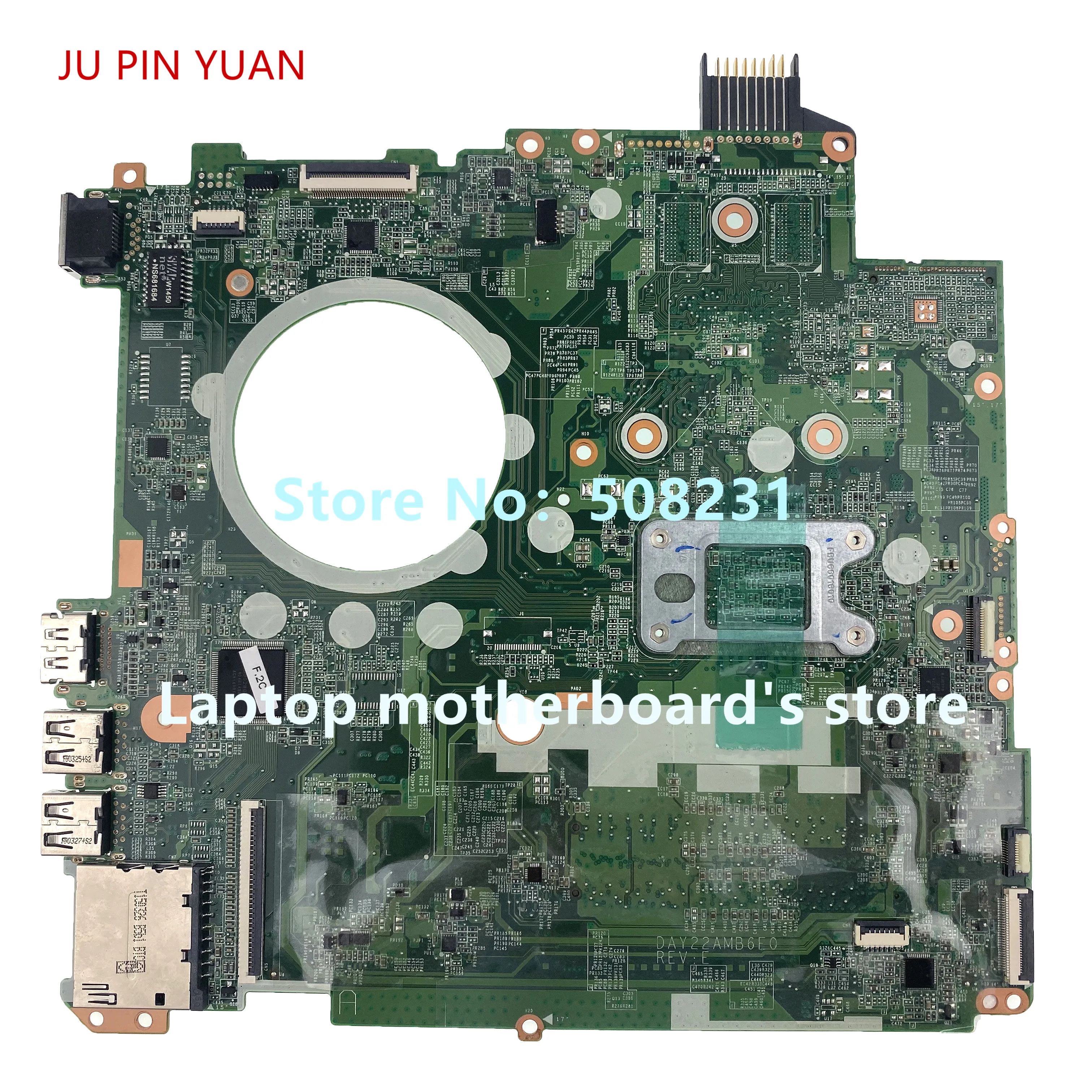 Ju pin yuan 762526-001 762526-501     hp Pavilion 15-P   DAY22AMB6E0  A8-6410 100%