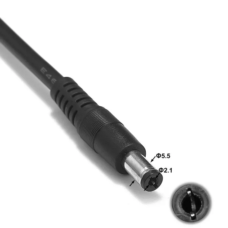 30 шт. автомобильный адаптер питания для прикуривателя 12 в 24 10 а 18awg 1 м 5 3 кабель DVD