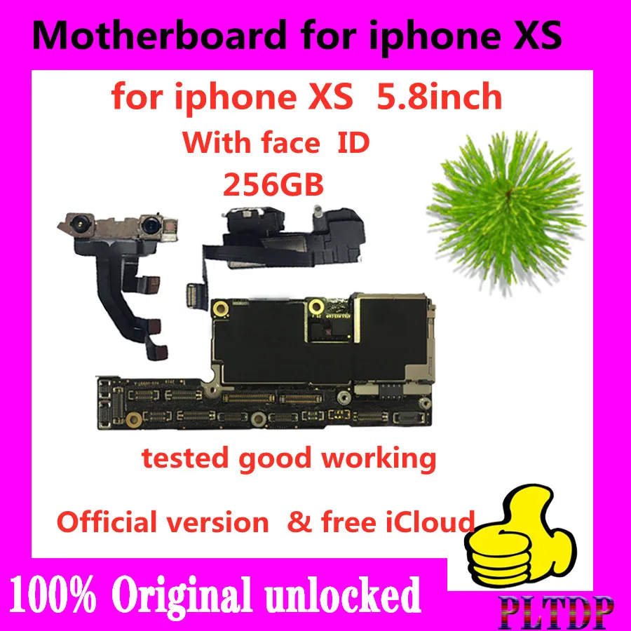 Материнская плата для iPhone XR XS Max X 64 ГБ 128 256 с/без Face ID оригинальная
