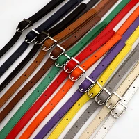 120cm pu leather shoulder bag strap adjustable replacement bag belt strap 1 2cm wide crossbody strap handbag bag accessories