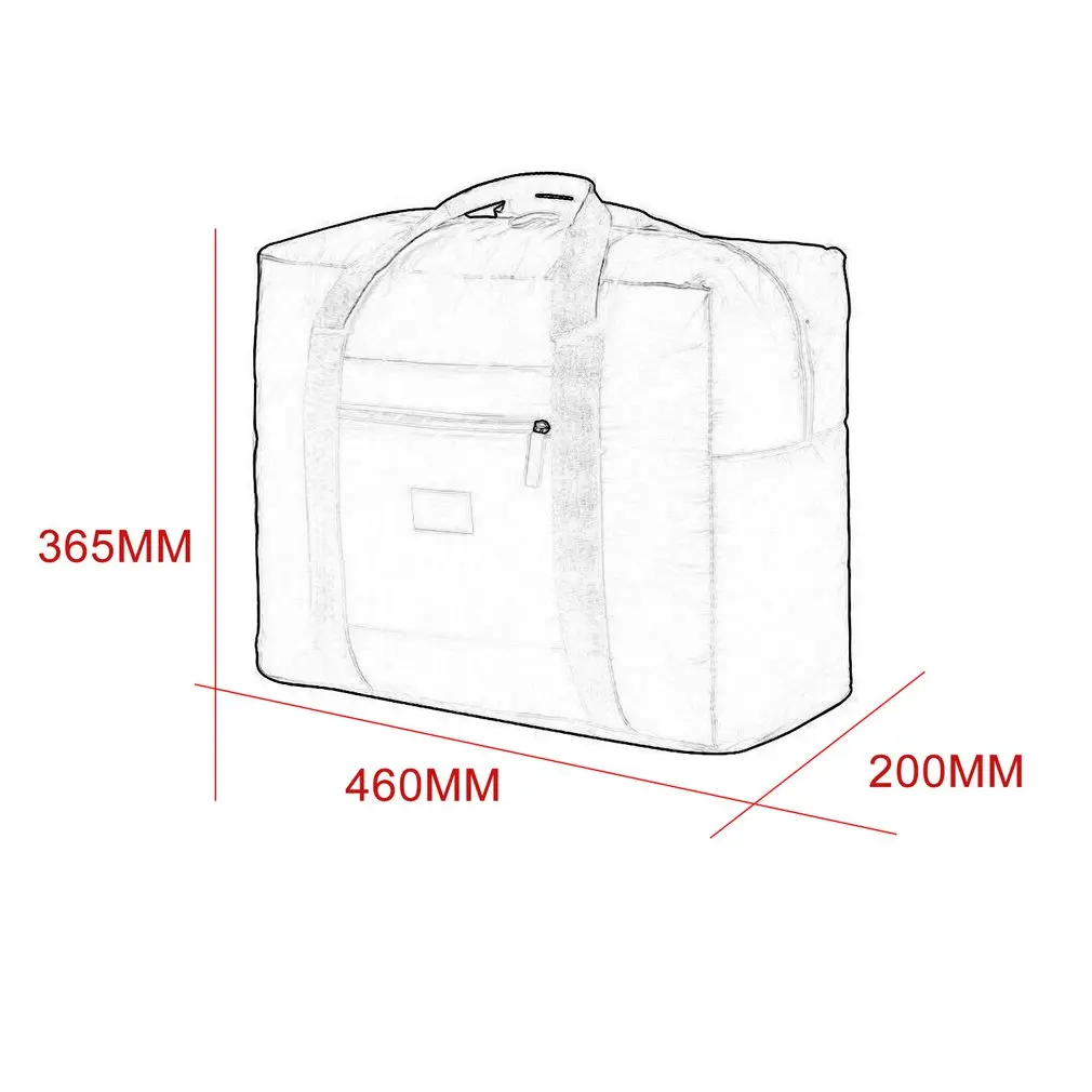 

Useful Waterproof Travel Storage Bag Home Clothes Clothes Quilt Blanket Storage Bag Travel Luggage Organizer Bag